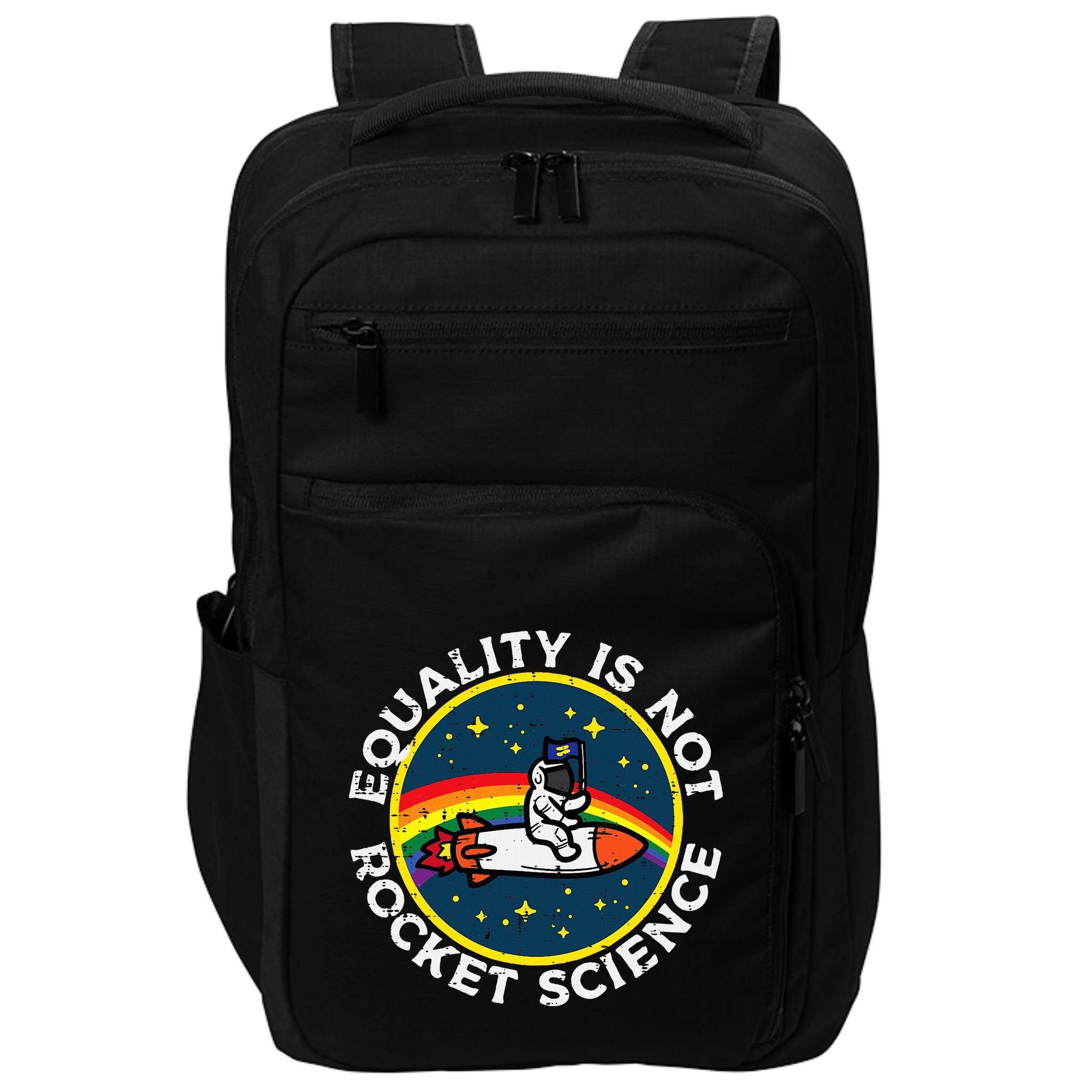 Lgbt Equality Not Rocket Science Pride Ally Impact Tech Backpack