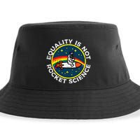 Lgbt Equality Not Rocket Science Pride Ally Sustainable Bucket Hat