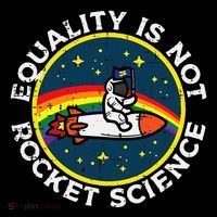 Lgbt Equality Not Rocket Science Pride Ally Poster