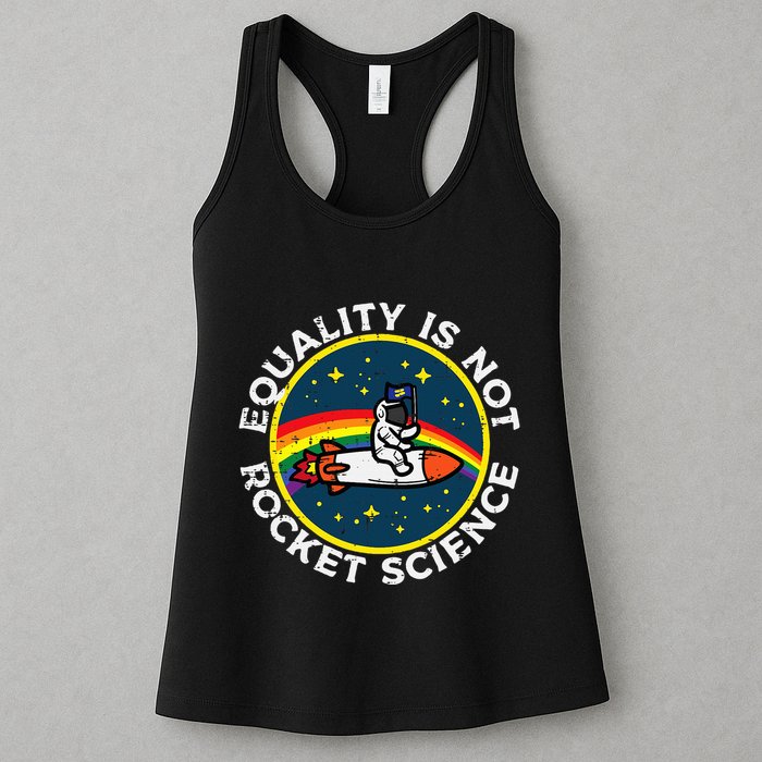 Lgbt Equality Not Rocket Science Pride Ally Womens Tank Top
