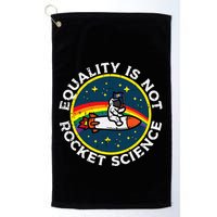 Lgbt Equality Not Rocket Science Pride Ally Golf Towel