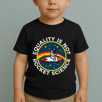 Lgbt Equality Not Rocket Science Pride Ally Toddler T-Shirt