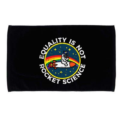 Lgbt Equality Not Rocket Science Pride Ally Microfiber Hand Towel