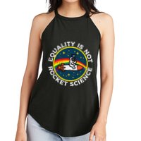 Lgbt Equality Not Rocket Science Pride Ally Women's Perfect Tri Rocker Tank