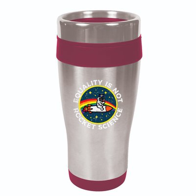 Lgbt Equality Not Rocket Science Pride Ally 16oz Travel Tumbler