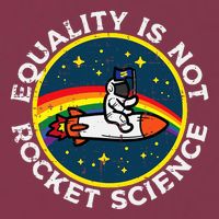 Lgbt Equality Not Rocket Science Pride Ally 16oz Travel Tumbler