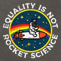 Lgbt Equality Not Rocket Science Pride Ally Cotton Canvas Backpack