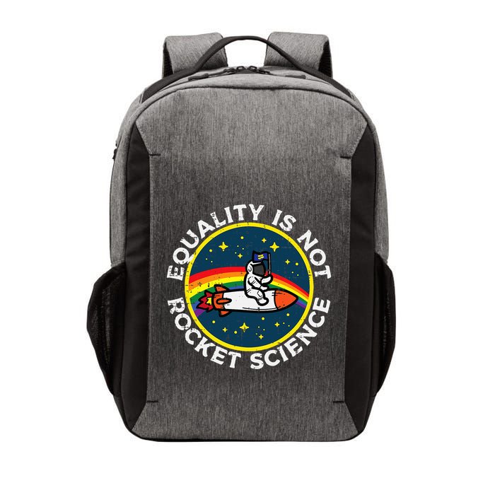 Lgbt Equality Not Rocket Science Pride Ally Vector Backpack