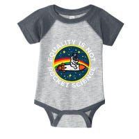 Lgbt Equality Not Rocket Science Pride Ally Infant Baby Jersey Bodysuit