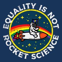 Lgbt Equality Not Rocket Science Pride Ally Infant Baby Jersey Bodysuit