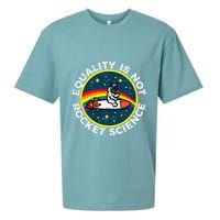 Lgbt Equality Not Rocket Science Pride Ally Sueded Cloud Jersey T-Shirt