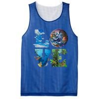 Love Earth Nature Lover Environtalist Love Earth Day Gift Mesh Reversible Basketball Jersey Tank