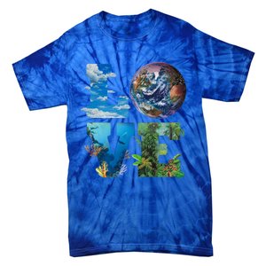 Love Earth Nature Lover Environtalist Love Earth Day Gift Tie-Dye T-Shirt