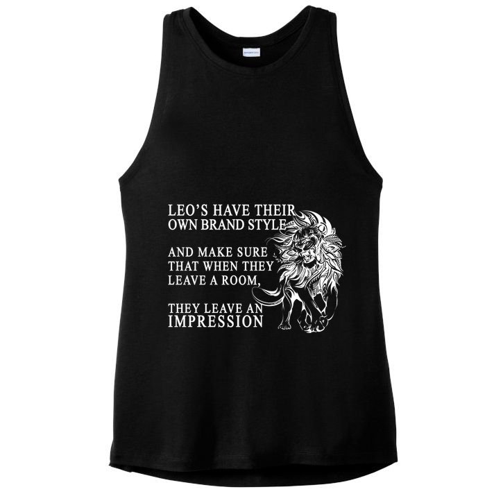 Leo Brand Of Style Zodiac Ladies PosiCharge Tri-Blend Wicking Tank