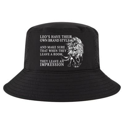 Leo Brand Of Style Zodiac Cool Comfort Performance Bucket Hat