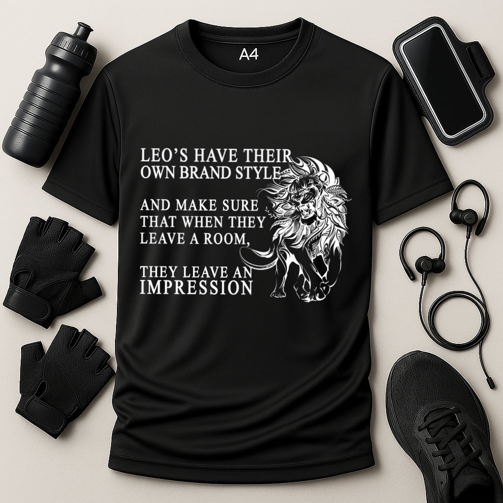 Leo Brand Of Style Zodiac Cooling Performance Crew T-Shirt