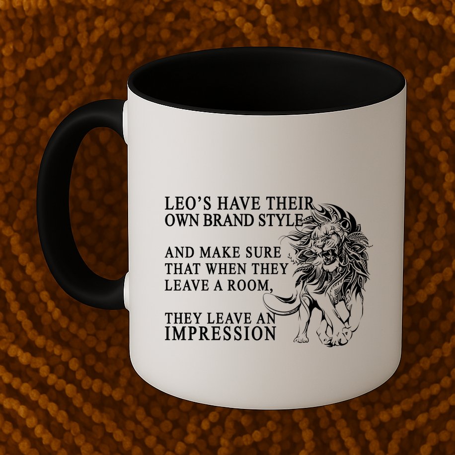 Leo Brand Of Style Zodiac Mug