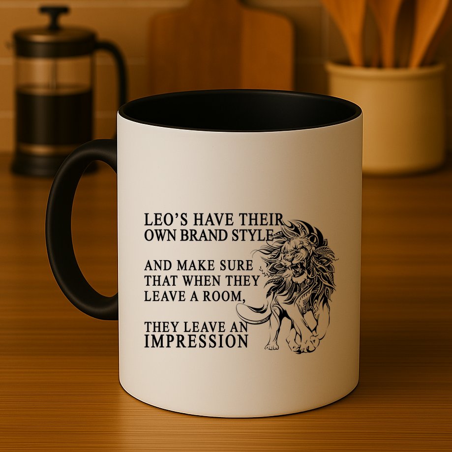 Leo Brand Of Style Zodiac Mug