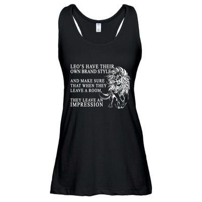 Leo Brand Of Style Zodiac Ladies Essential Flowy Tank