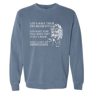 Leo Brand Of Style Zodiac Garment-Dyed Sweatshirt