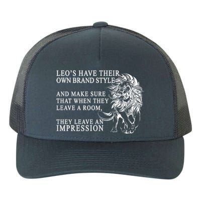 Leo Brand Of Style Zodiac Yupoong Adult 5-Panel Trucker Hat