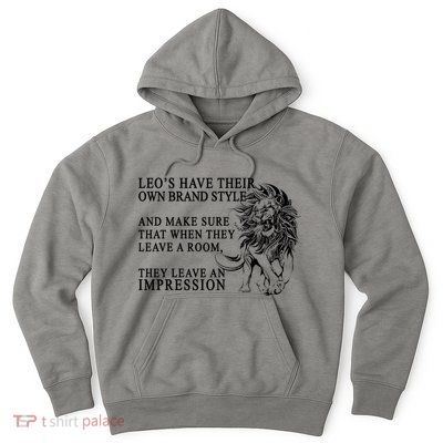 Leo Brand Of Style Zodiac Hoodie