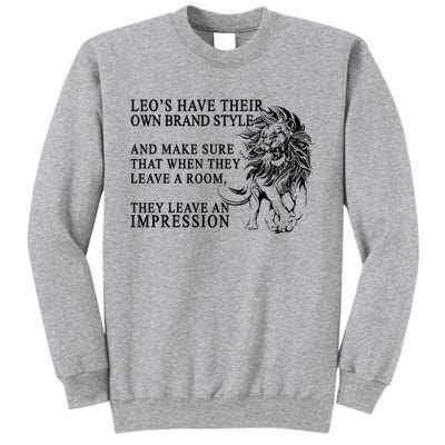 Leo Brand Of Style Zodiac Sweatshirt