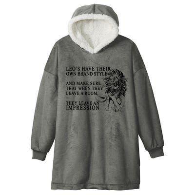 Leo Brand Of Style Zodiac Hooded Wearable Blanket