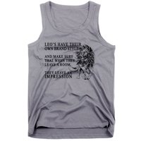 Leo Brand Of Style Zodiac Tank Top