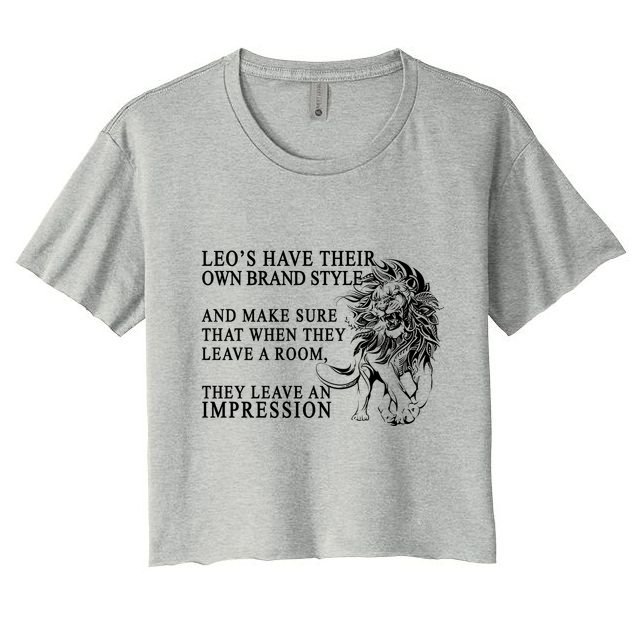 Leo Brand Of Style Zodiac Crop Top