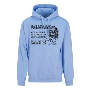 Leo Brand Of Style Zodiac Unisex Surf Hoodie