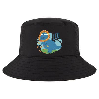 Leo Dinosaur Cool Comfort Performance Bucket Hat