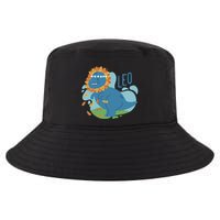 Leo Dinosaur Cool Comfort Performance Bucket Hat