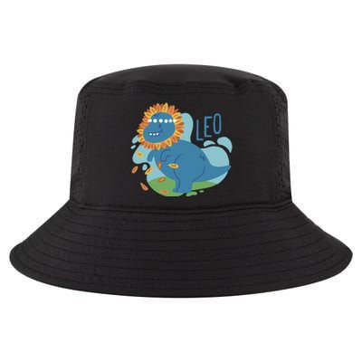 Leo Dinosaur Cool Comfort Performance Bucket Hat