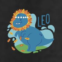 Leo Dinosaur Cool Comfort Performance Bucket Hat