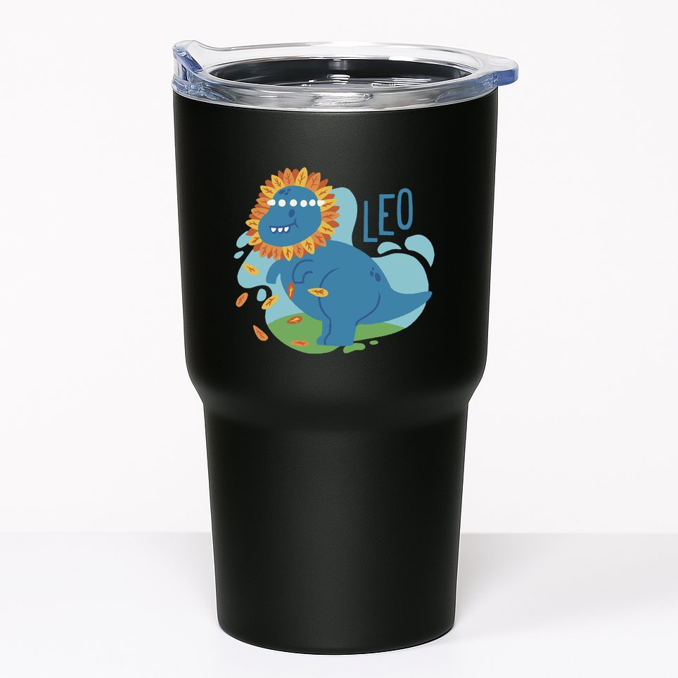 Leo Dinosaur Tumbler