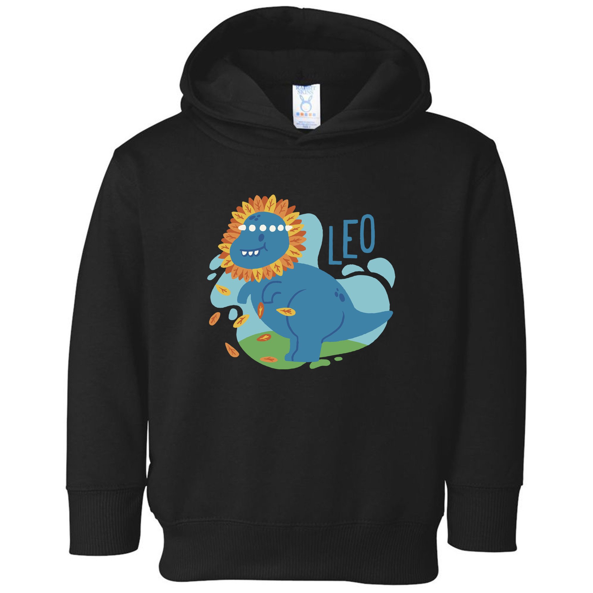 Leo Dinosaur Toddler Hoodie