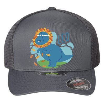 Leo Dinosaur Flexfit Unipanel Trucker Cap