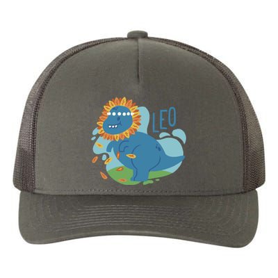 Leo Dinosaur Yupoong Adult 5-Panel Trucker Hat