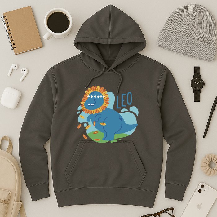 Leo Dinosaur Hoodie