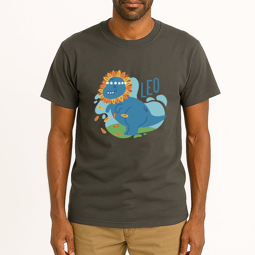 Leo Dinosaur Tall T-Shirt