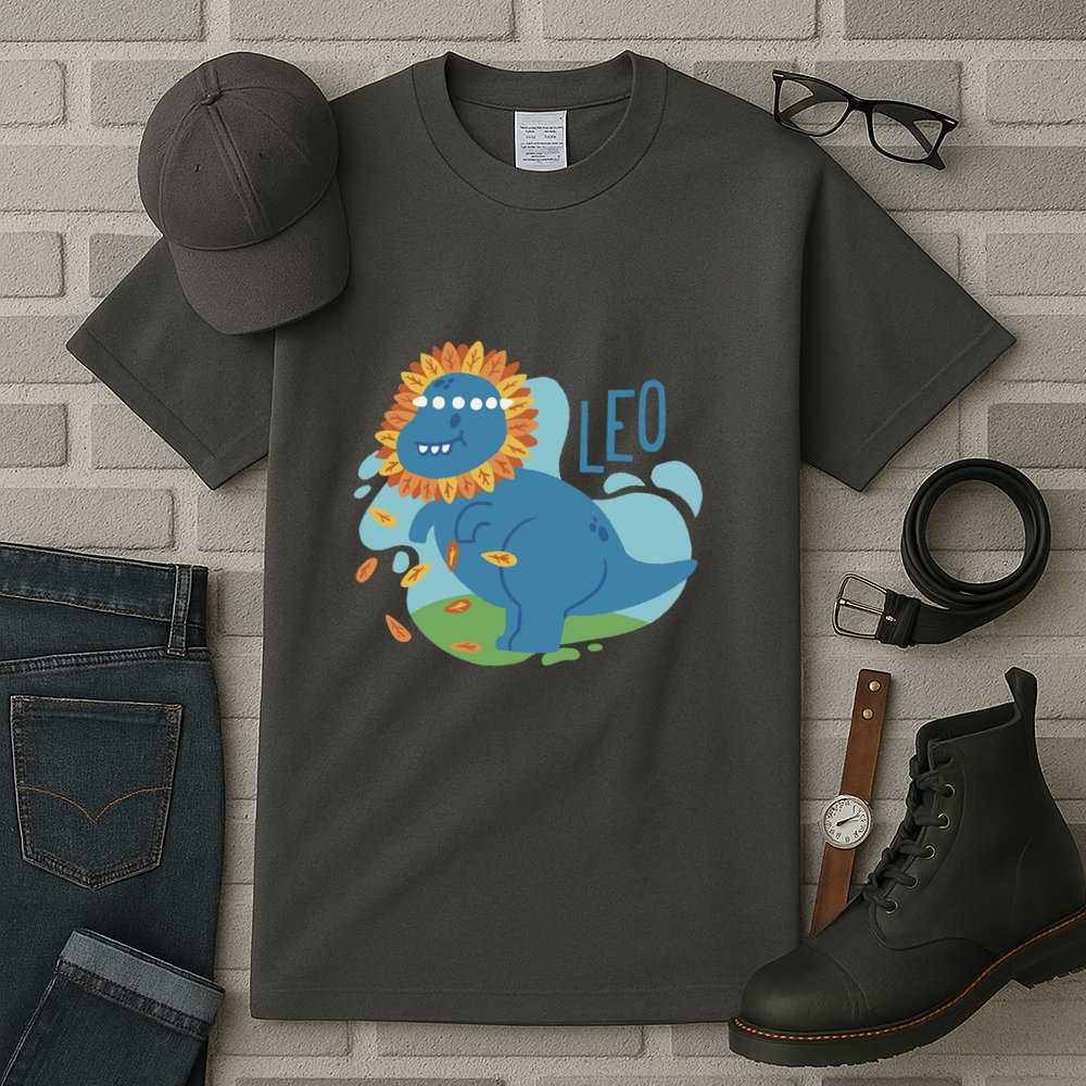 Leo Dinosaur Tall T-Shirt