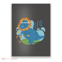 Leo Dinosaur Poster
