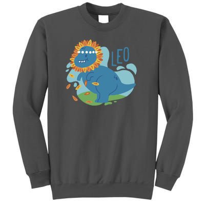 Leo Dinosaur Tall Sweatshirt