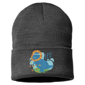 Leo Dinosaur Sustainable Knit Beanie