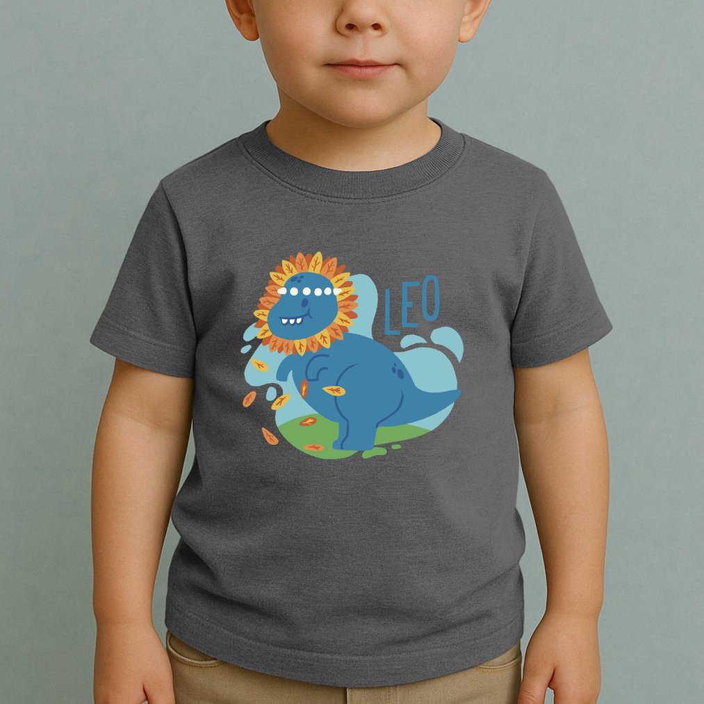 Leo Dinosaur Toddler T-Shirt