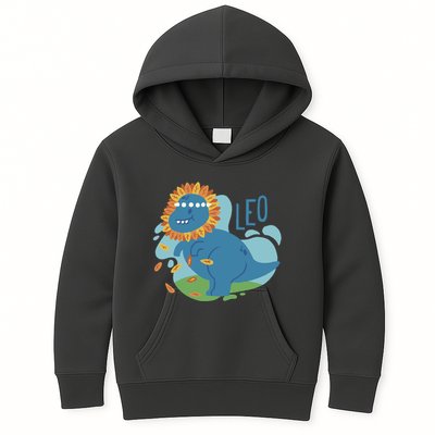Leo Dinosaur Kids Hoodie