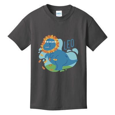 Leo Dinosaur Kids T-Shirt