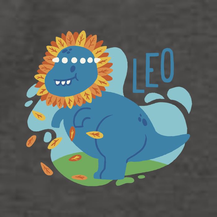 Leo Dinosaur Vector Backpack