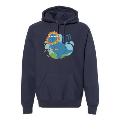 Leo Dinosaur Premium Hoodie